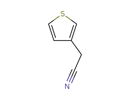 Molecular Structure of 13781-53-8 (3-Cyanomethylthiophene)
