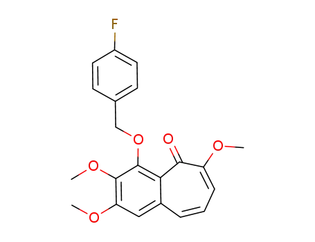 4,2',3'-trimethyl-4'-(p-fluorobenzyl)purpurogallin