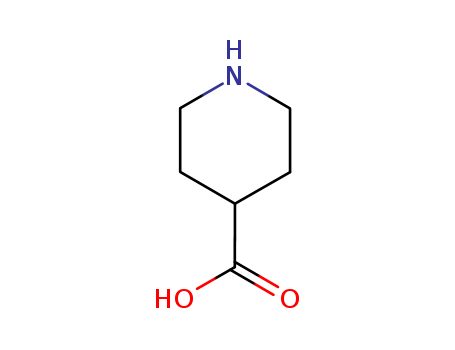 498-94-2,Isonipecotic acid,Hexahydroisonicotinic acid;Acide piperidine-carboxylique-4 [French];5-22-01-00244 (Beilstein Handbook Reference);4-Piperidinecarboxylic acid;Acide isonipecotique [French];4-Hexahydroisonicotinic acid;Isonicotinic acid, hexahydro-;4-Carboxypiperidine;3,4,5,6-tetrahydro-2H-pyridine-4-carboxylate;Piperidine-4-carboxylic acid;4-piperidine carboxylic acid;H-Pic(4)-OH;4-nipecotic acid(Isonipecotic acid);