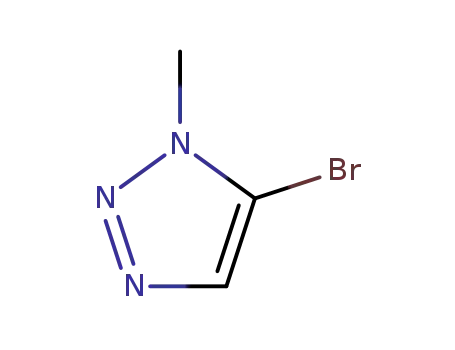 Molecular Structure of 16681-82-6 (1H-1,2,3-Triazole, 5-bromo-1-methyl-)