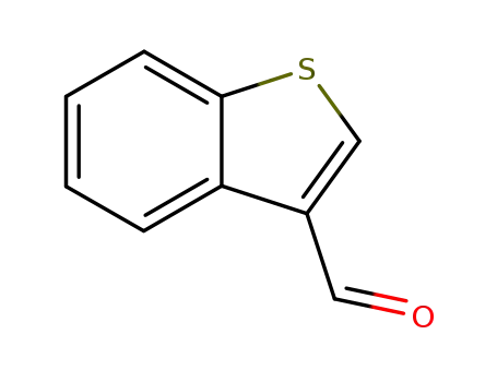 Molecular Structure of 5381-20-4 (1-Benzothiophene-3-carbaldehyde)