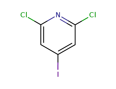 Molecular Structure of 98027-84-0 (2 6-DICHLORO-4-IODOPYRIDINE  97)