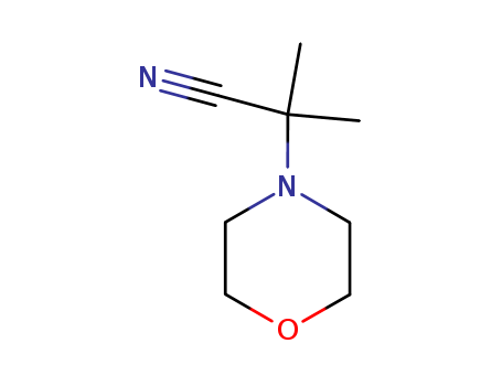 4-Morpholineacetonitrile, a,a-dimethyl-