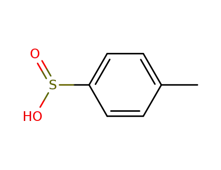 Molecular Structure of 536-57-2 (P-TOLUENESULFINIC ACID)