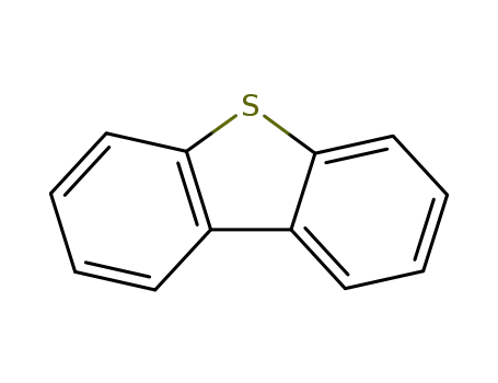Molecular Structure of 132-65-0 (Dibenzothiophene)