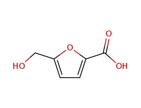 Molecular Structure of 6338-41-6 (5-HYDROXYMETHYL-FURAN-2-CARBOXYLIC ACID)