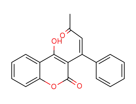 Molecular Structure of 67588-18-5 (Dehydro Warfarin)
