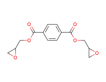 Molecular Structure of 7195-44-0 (bis(2,3-epoxypropyl) terephthalate)