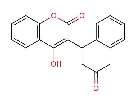 2H-1-Benzopyran-2-one,4-hydroxy-3-(3-oxo-1-phenylbutyl)-
