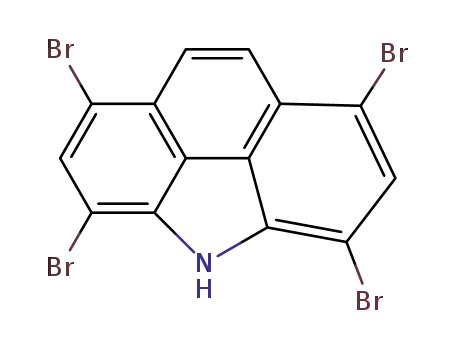 1,3,5,7-tetrabromo-4H-benzocarbazole