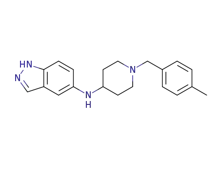 N-(1H-5-Indazolyl)-N-[1-(4-methylbenzyl)-4-piperidyl]amine