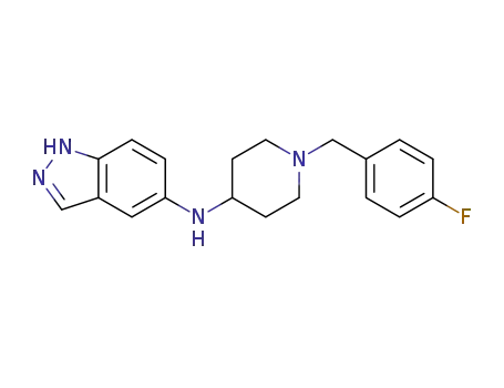 N-[1-(4-Fluorobenzyl)-4-piperidyl]-N-(1H-5-indazolyl)amine