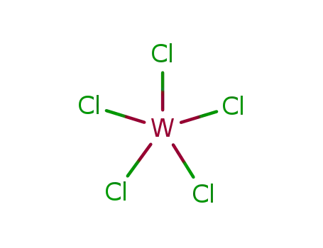 Molecular Structure of 13470-14-9 (TUNGSTEN (V) CHLORIDE)