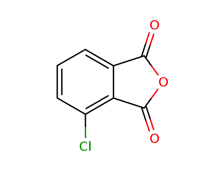 Molecular Structure of 117-21-5 (3-CHLOROPHTHALIC ANHYDRIDE)