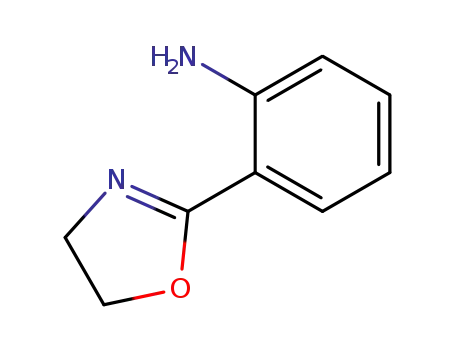 Molecular Structure of 3416-93-1 (Benzenamine, 2-(4,5-dihydro-2-oxazolyl)-)