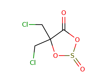 α,α-Bis-Chlormethyl-α-hydroxy-essigsaeure-anhydrosulfit