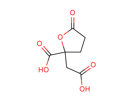 91912-46-8,HOMOCITRIC ACID-GAMMA-LACTONE,1,2,4-Butanetricarboxylicacid, 2-hydroxy-, g-lactone (7CI); Homocitric acid lactone