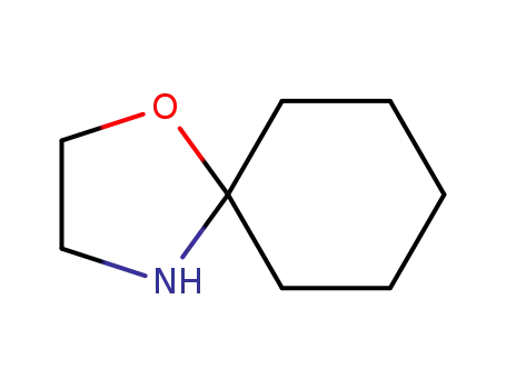 Molecular Structure of 177-04-8 (1-OXA-4-AZASPIRO(4.5)DECANE  97)