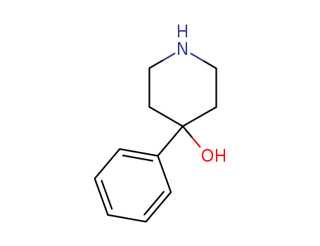 40807-61-2,4-HYDROXY-4-PHENYLPIPERIDINE,4-Hydroxy-4-phenylpiperidine;4-Phenyl-4-hydroxypiperidine;4-Phenyl-4-piperidinol;NSC 71658;