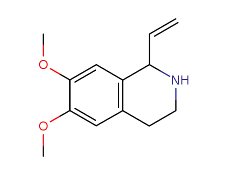 Molecular Structure of 129137-67-3 (6,7-DIMETHOXY-1-VINYL-1,2,3,4-TETRAHYDRO-ISOQUINOLINE)
