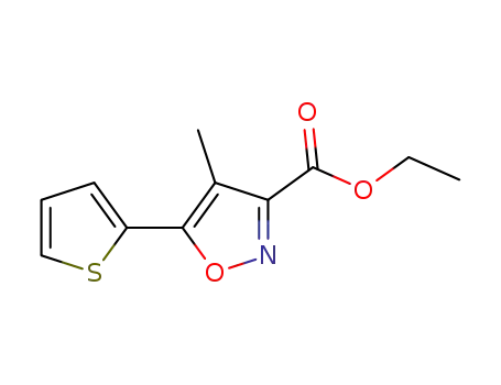 ethyl [4-methyl-5-(2-thienyl)isoxazol-3-yl]carboxylate