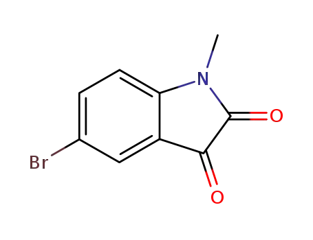 Molecular Structure of 2058-72-2 (5-Bromo-1-methylisatin)