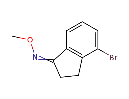 4-bromo-2,3-dihydro-1H-inden-1-one O-methyl oxime