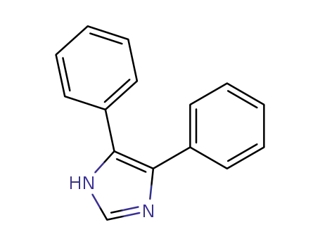 Molecular Structure of 668-94-0 (4,5-DIPHENYLIMIDAZOLE)