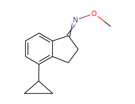 4-cyclopropyl-2,3-dihydro-1H-inden-1-one O-methyl oxime