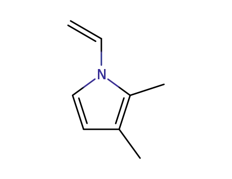 Molecular Structure of 55847-29-5 (1H-Pyrrole,1-ethenyl-2,3-dimethyl-(9CI))