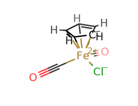 Iron, dicarbonylchloro(h5-2,4-cyclopentadien-1-yl)- cas  12107-04-9