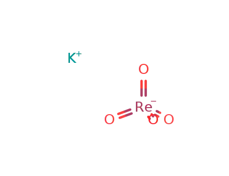 Molecular Structure of 10466-65-6 (Potassium perrhenate)