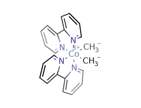 cis-{Me2Co(2,2'-bipyridine)2}(1+)