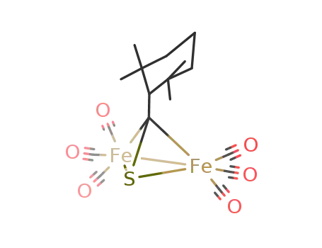 hexacarbonyl(μ-1,1,3,3-teramethyl-2-thiocarbonylcyclohexane)diiron