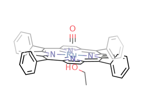 (meso-tetraphenylporphyrinato)carbonyl(ethanol)ruthenium(II)