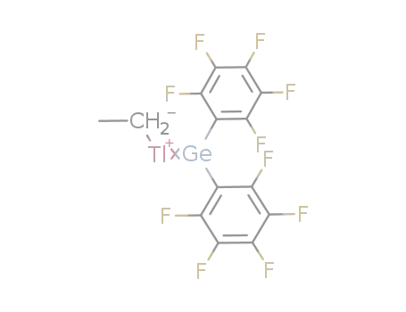 ethyl[bis(pentafluorophenyl)germyl]thallium(I)