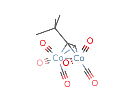 Molecular Structure of 56792-69-9 ((3,3-DIMETHYL-1-BUTYNE)DICOBALT HEXACARBONYL)