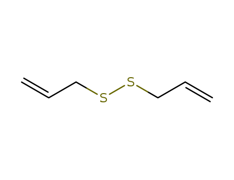 2179-57-9,Diallyldisulfide,Allyldisulfide (6CI,7CI,8CI);4,5-Dithia-1,7-octadiene;Bis(2-propenyl) disulfide;Di(2-propenyl) disulfide;Diallyl disulfide;Diallyl disulphide;Dipropenyldisulfide;Garlicin;NSC 29228;