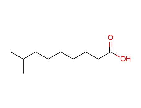 Molecular Structure of 5963-14-4 (8-METHYLNONANOIC ACID)