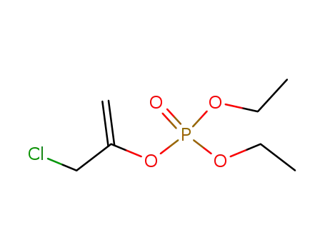 Molecular Structure of 81431-81-4 (Phosphoric acid, 1-(chloromethyl)ethenyl diethyl ester)