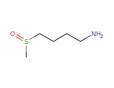 Molecular Structure of 84104-30-3 ((R)-4-(Methylsulfinyl)-1-butylaMine)