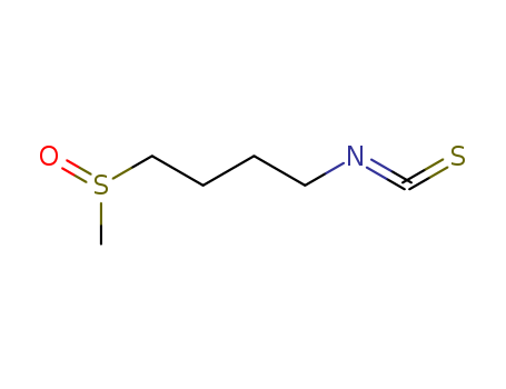 4478-93-7,DL-SULFORAPHANE,Sulforaphane;4-Methylsulfinylbutyl isothiocyanate;Sulforaphan (6CI);Isothiocyanicacid, 4-(methylsulfinyl)butyl ester (8CI);