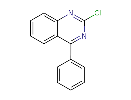 Molecular Structure of 29874-83-7 (2-CHLORO-4-PHENYLQUINAZOLINE)