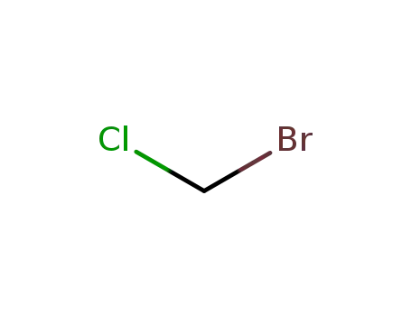 Molecular Structure of 74-97-5 (Bromochloromethane)