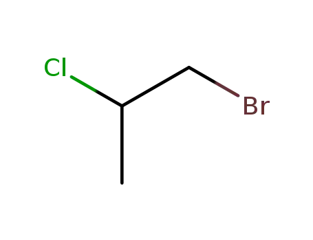 Molecular Structure of 3017-96-7 (1-BROMO-2-CHLOROPROPANE)