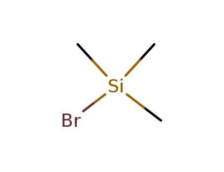 Molecular Structure of 2857-97-8 (Bromotrimethylsilane)