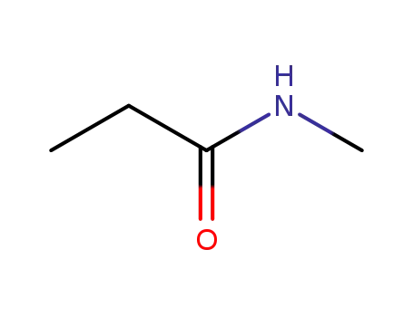Molecular Structure of 1187-58-2 (N-Methylpropionamide)