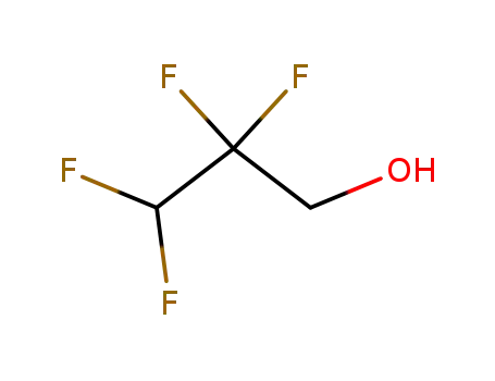 Molecular Structure of 76-37-9 (Tetrafluoro-1-propanol)