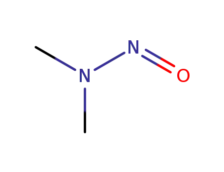 Molecular Structure of 62-75-9 (N-Methyl-N-nitrosomethanamine)
