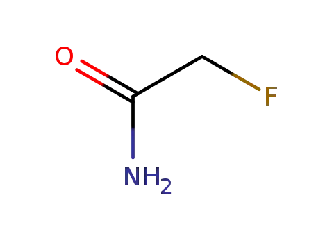 Molecular Structure of 640-19-7 (FLUOROACETAMIDE)